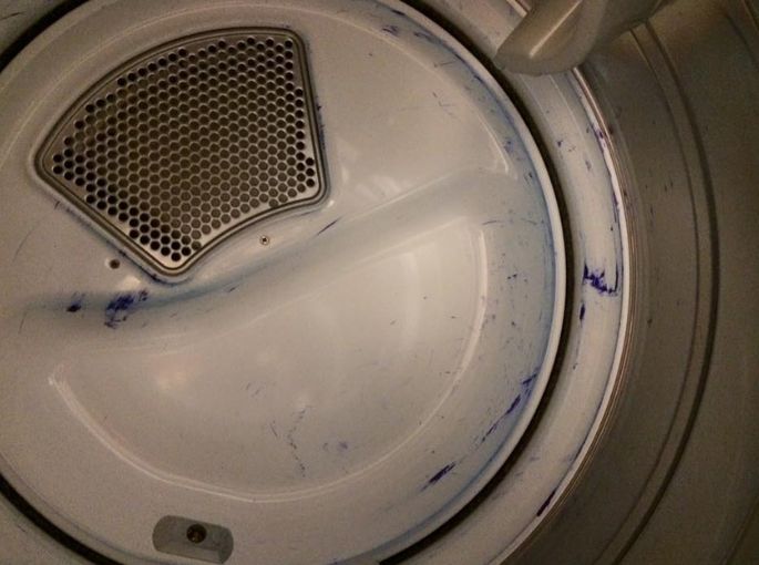 how to remove ink from dryer 1