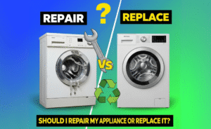 what is the 50/50 rule for appliances? repair or replace?