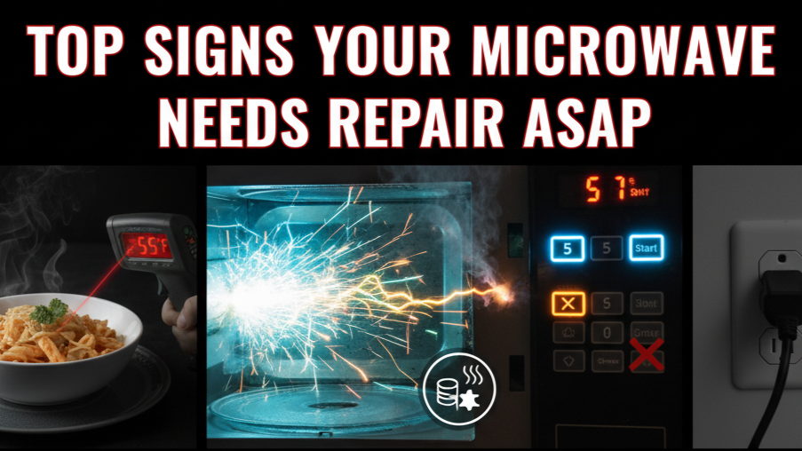 Top Signs Your Microwave Needs Repair ASAP