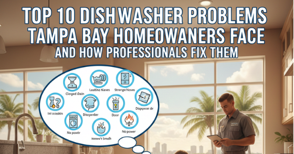 top 10 dishwasher problems in tampabay
