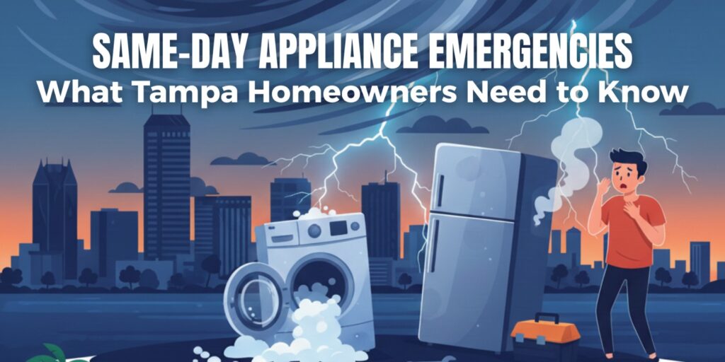 same day appliance emergencies in tampa