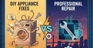 diy appliance fixes vs professional repair