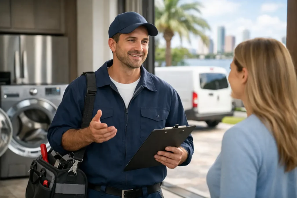 How Same Day Appliance Service Works in Tampa