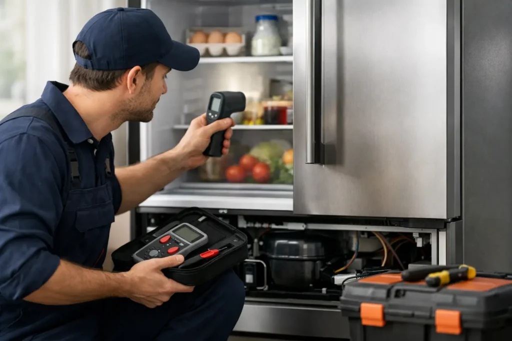Refrigerator Temperature Problem Service Guide Tampa Fl
