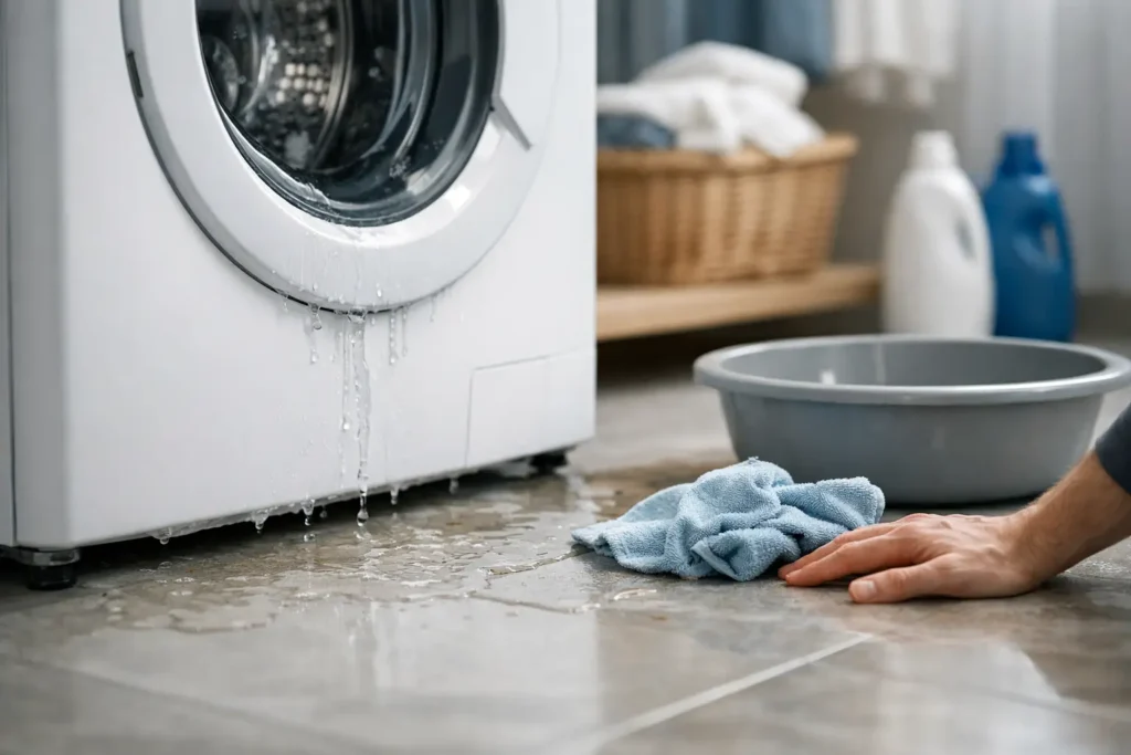 Washer Leaking: Why It Happens and What to Do