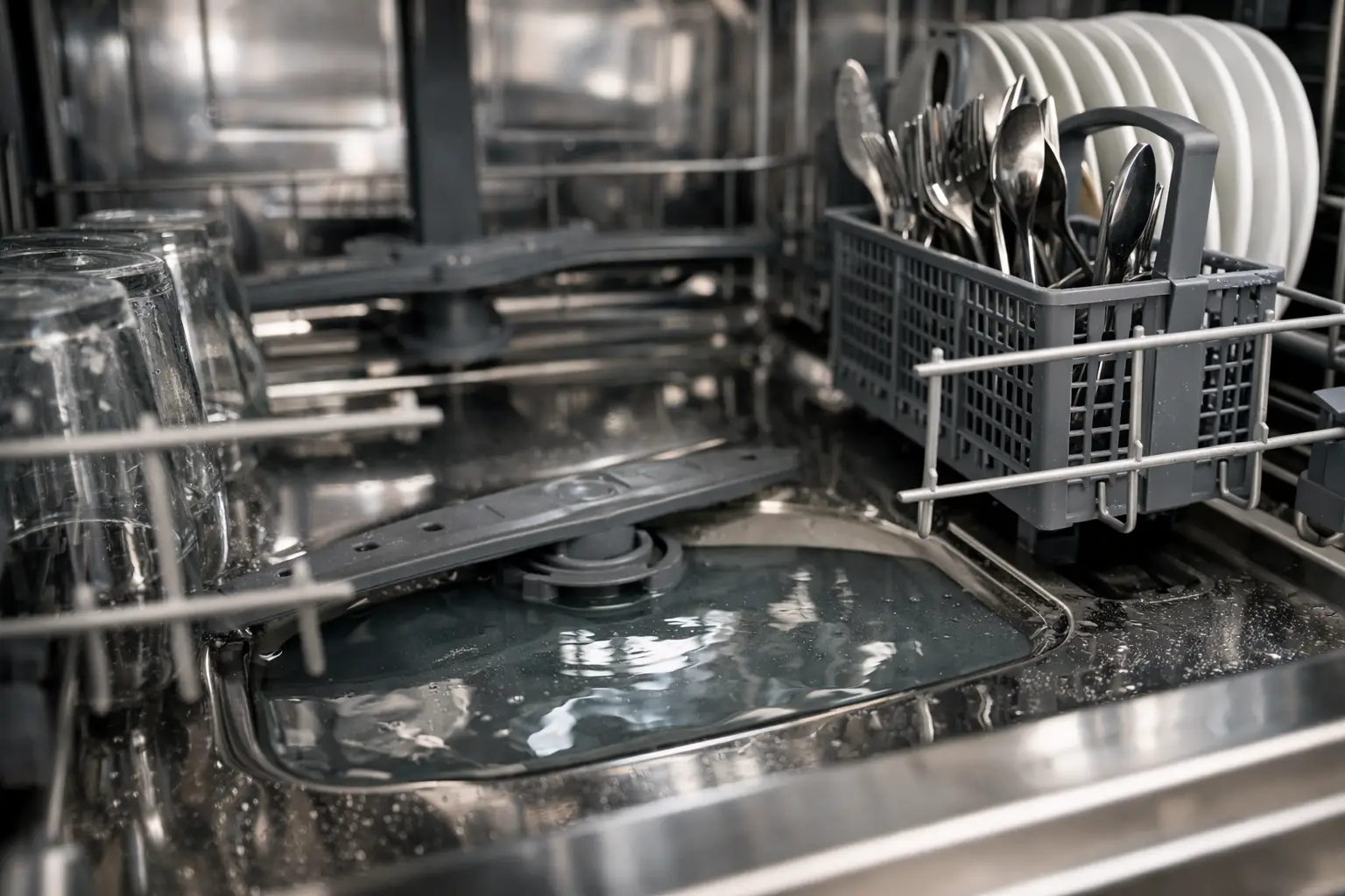 Why Is Dishwasher Leaving Water After a Cycle in Tampa FL?