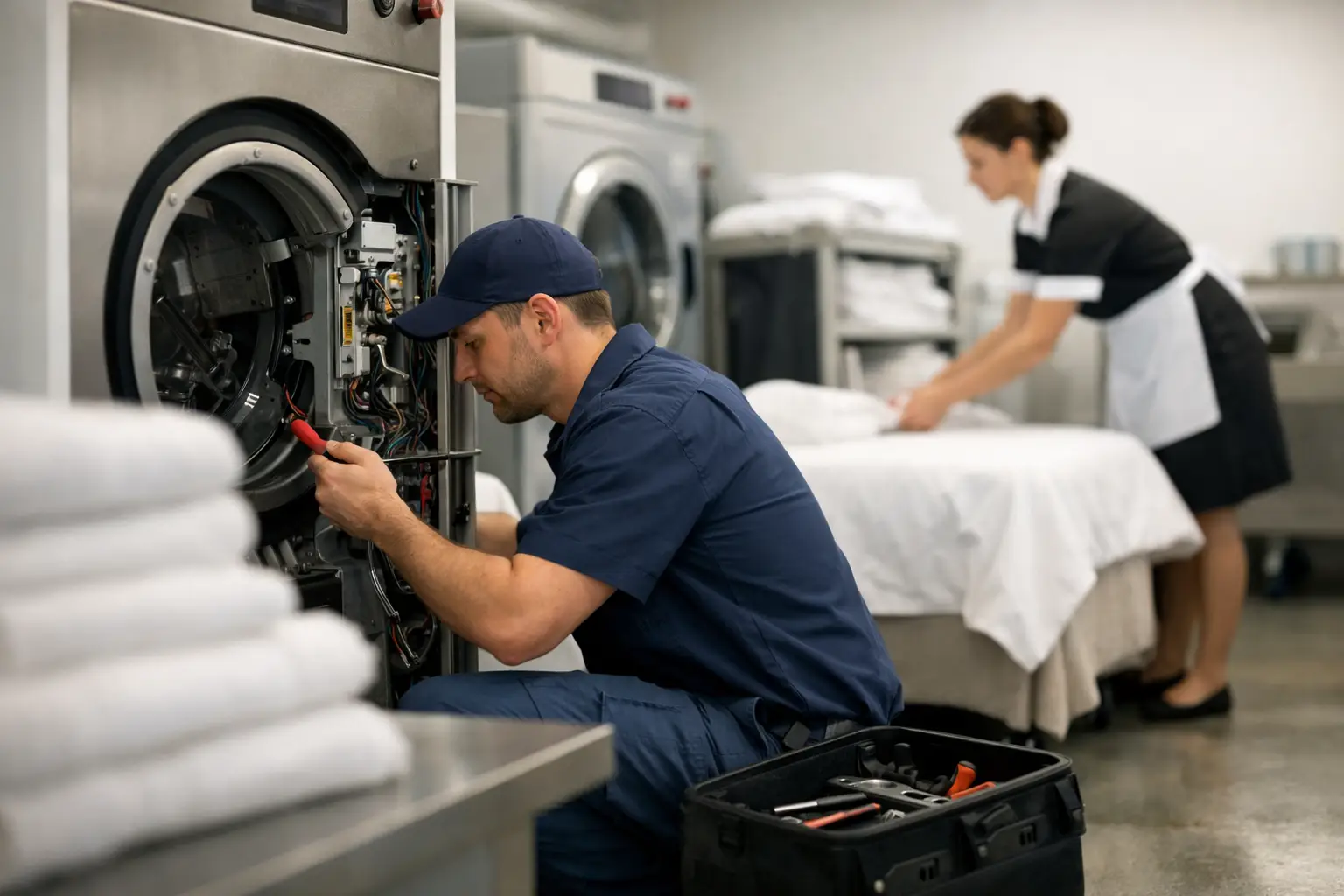 Hotel Laundry Repair That Keeps Rooms Ready