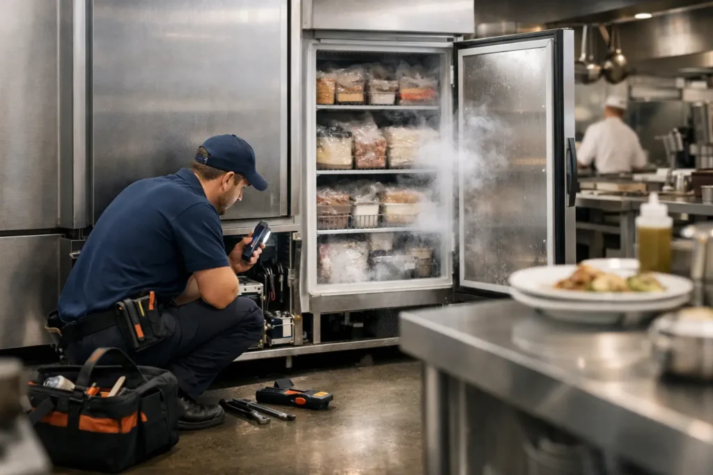 Restaurant Freezer Repair Response Times