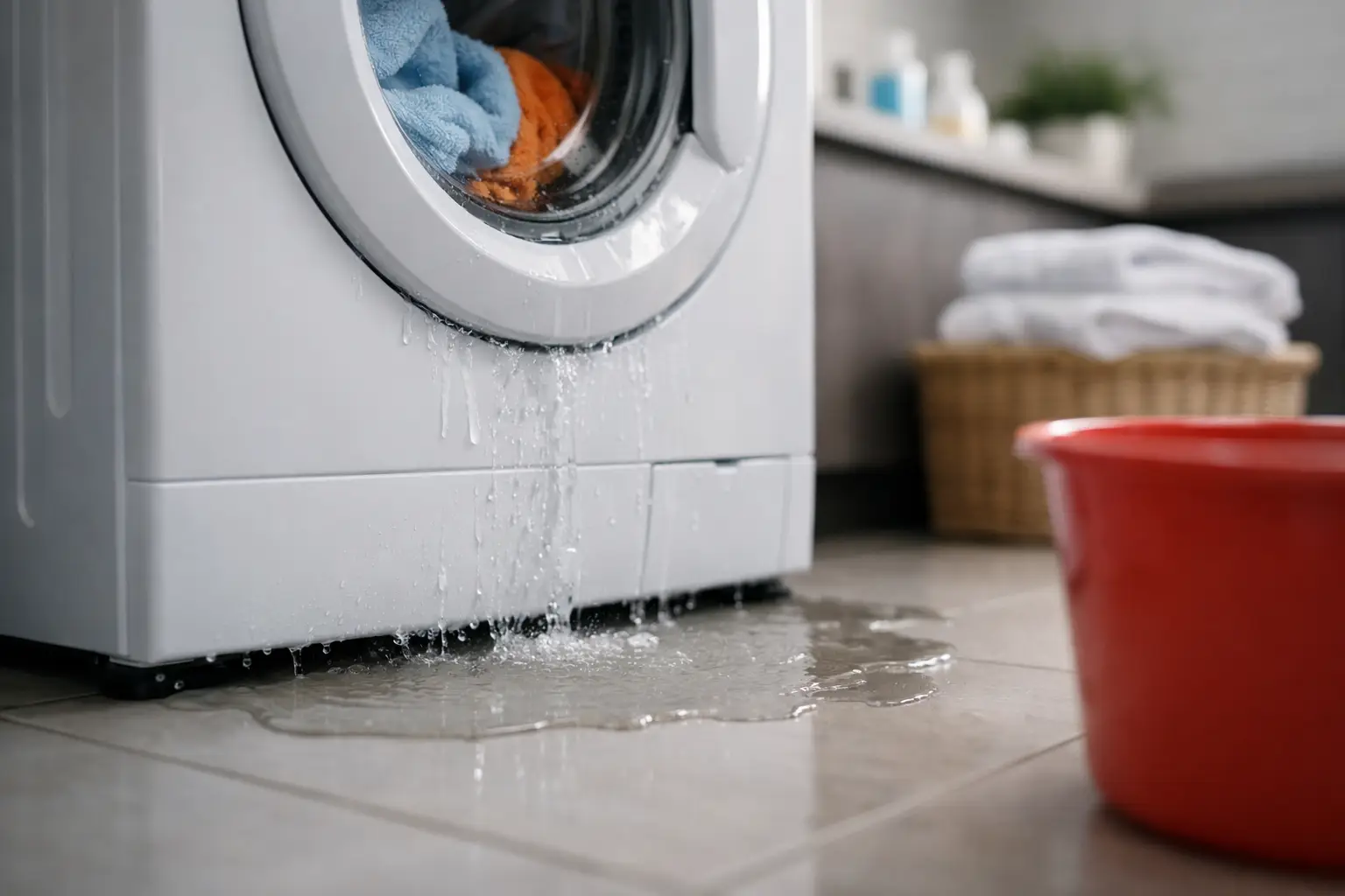 Why Is My Washer Leaking? 7 Common Causes