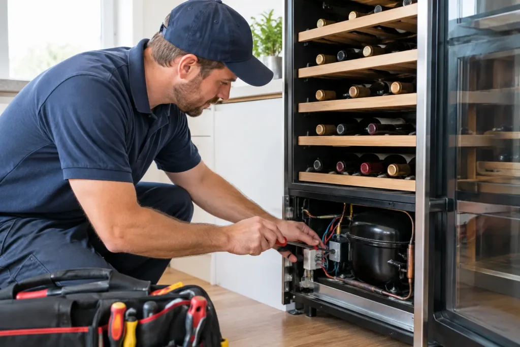 Wine Cooler Repair Tampa When Temperature Fails
