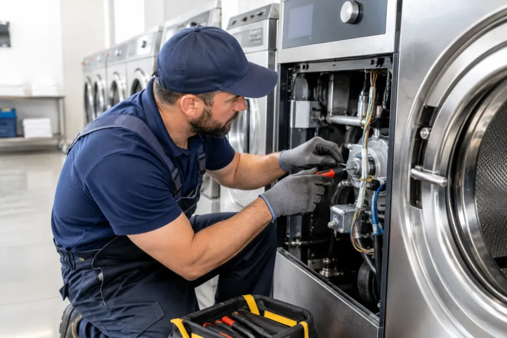 How to Solve Commercial Laundry Downtime Fast