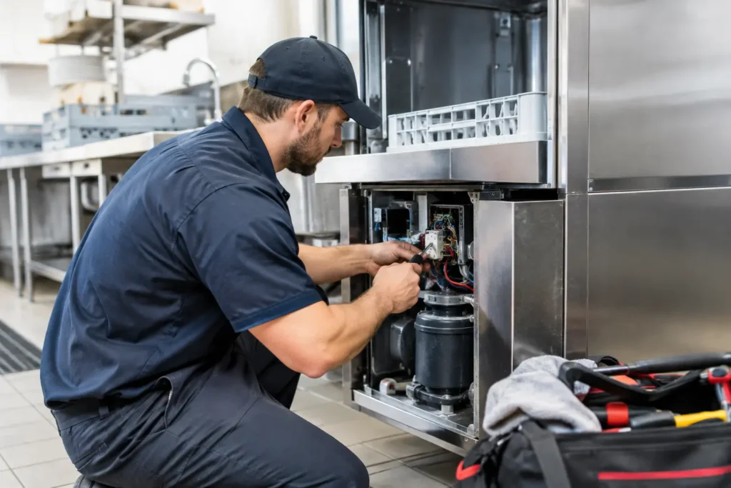 Restaurant Dishwasher Repair Case Study, Tampa
